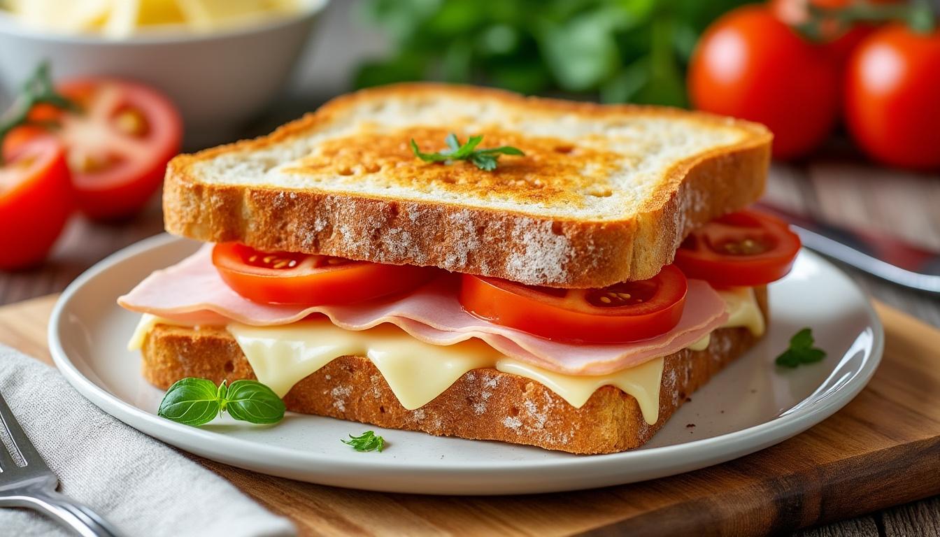 découvrez des recettes originales de croque-monsieur sans beurre, idéales pour des pauses déjeuner légères et savoureuses. adoptez des alternatives gourmandes et faciles à préparer !