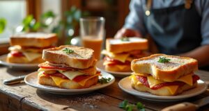 Recettes créatives de croque-monsieur sans beurre pour vos pauses déjeuner découvrez des recettes originales de croque-monsieur sans beurre, idéales pour des pauses déjeuner gourmandes et légères. astuces et idées pour revisiter ce classique en version healthy.