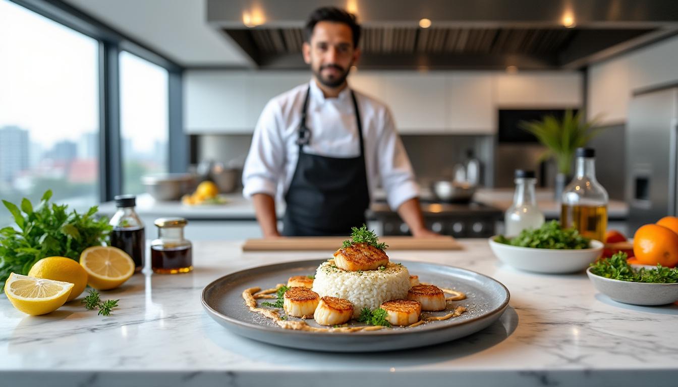 découvrez l'univers unique de david muñoz, maître de la cuisine fusion, alliant saveurs audacieuses et techniques innovantes dans ses créations culinaires exceptionnelles.