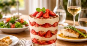Associez le tiramisu fraise de Cyril Lignac à vos repas pour un moment de plaisir découvrez le tiramisu fraise de cyril lignac, un dessert gourmand parfait pour sublimer vos repas et offrir un moment de pur plaisir à chaque bouchée.