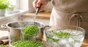 Blanchir des petits pois frais pour les congeler : tout ce que vous devez savoir découvrez comment blanchir correctement des petits pois frais avant de les congeler, avec des conseils pratiques pour préserver leur saveur, leur texture et leurs nutriments.
