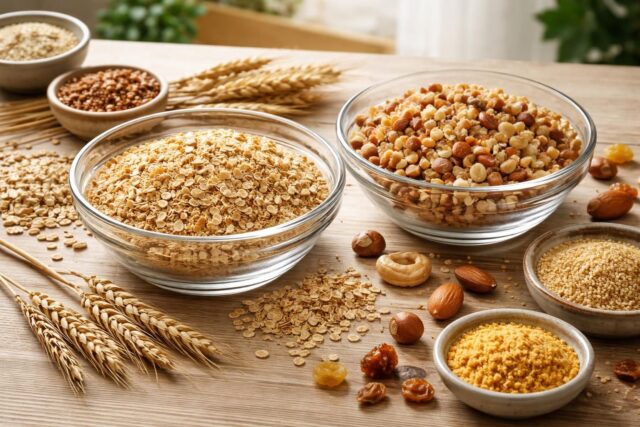 Comment remplacer la chapelure en utilisant des céréales ou des noix découvrez des alternatives simples pour remplacer la chapelure en utilisant des céréales ou des noix, idéales pour des recettes savoureuses et sans gluten.