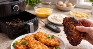 Escalopes panées à l’Air Fryer : les erreurs à éviter absolument découvrez comment réussir vos escalopes panées à l'air fryer en évitant les erreurs courantes pour une cuisson parfaite et croustillante à chaque fois.