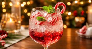 Faites sensation avec un cocktail au bonbon candy cane spritzer lors de vos prochaines soirées découvrez comment épater vos invités avec un cocktail au bonbon candy cane spritzer, parfait pour des soirées festives et originales.