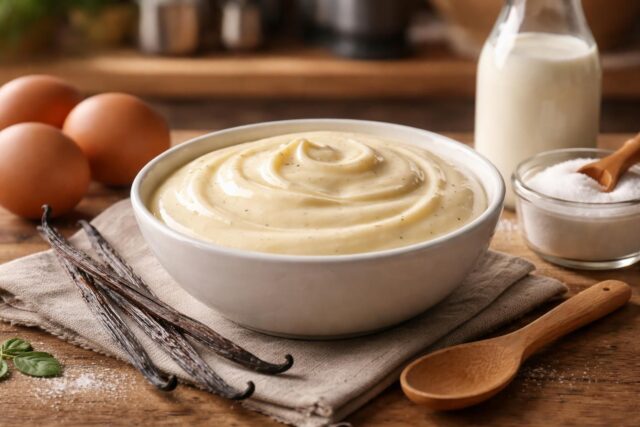 L'art de la crème à la vanille de Cyril Lignac : recettes et conseils pratiques découvrez l'art de la crème à la vanille avec cyril lignac : recettes délicieuses et conseils pratiques pour réussir ce dessert classique et gourmand.