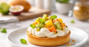 Améliorez vos compétences en pâtisserie avec la recette de la tartelette nuage de fruits exotiques découvrez comment améliorer vos compétences en pâtisserie grâce à notre recette facile et délicieuse de tartelette nuage aux fruits exotiques, idéale pour surprendre vos invités.