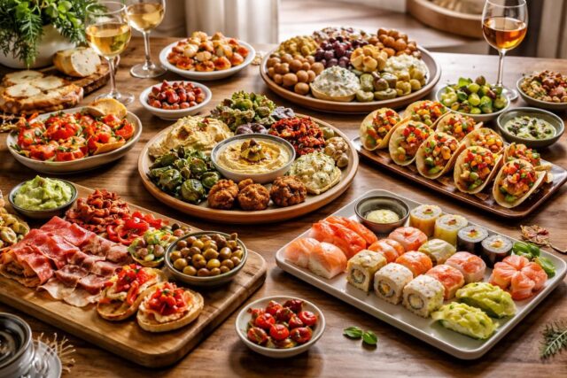 Idées d'apéro dînatoire du monde : un voyage gustatif à votre table découvrez des idées d'apéro dînatoire du monde pour un voyage gustatif unique à votre table, alliant saveurs internationales et convivialité.