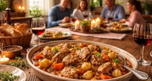 Le sauté de porc en ragout, un plat convivial pour les repas en famille découvrez notre recette de sauté de porc en ragout, un plat convivial et savoureux idéal pour les repas en famille.