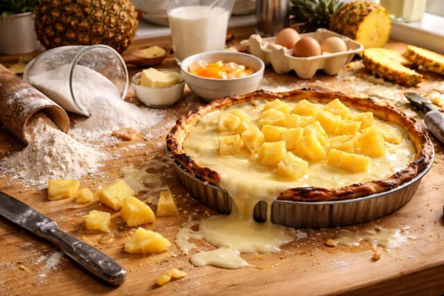 Les erreurs à éviter lors de la préparation de la tarte à l'ananas avec de la crème pâtissière découvrez les erreurs courantes à éviter pour réussir parfaitement votre tarte à l'ananas avec de la crème pâtissière et garantir un dessert savoureux et réussi.