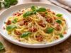 Osez la fusion culinaire avec une carbonnara express revisitée découvrez une recette rapide et savoureuse de carbonara revisitée, alliant tradition et innovation pour une fusion culinaire audacieuse.