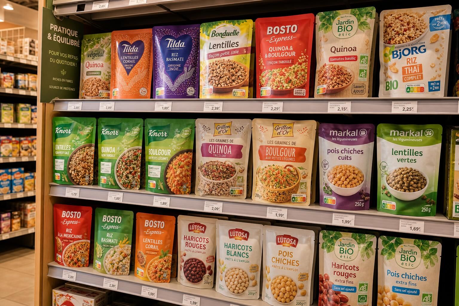 Découvrez les avantages du conditionnement en doypack alimentaire : pratique, écologique et idéal pour préserver la fraîcheur de vos produits.