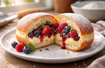 Recette de la boule de Berlin : un classique revisité avec amour découvrez notre recette revisitée de la boule de berlin, un classique gourmand préparé avec amour pour ravir vos papilles.