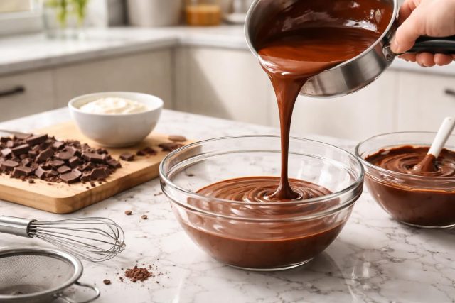 Astuces pour épaissir une ganache trop liquide en pâtisserie découvrez nos astuces efficaces pour épaissir une ganache trop liquide en pâtisserie et obtenir une texture parfaite pour vos desserts.