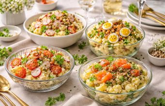 Comment la salade de pomme de terre de grand-mère se décline en version festive découvrez comment transformer la traditionnelle salade de pomme de terre de grand-mère en une version festive originale et savoureuse, idéale pour vos repas de fête.