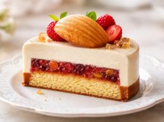 Un biscuit madeleine pour un entremet : l’alliance parfaite des saveurs découvrez comment intégrer un biscuit madeleine moelleux dans votre entremet pour une explosion de saveurs et une texture irrésistible. l'alliance parfaite pour vos desserts gourmands.