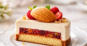 Un biscuit madeleine pour un entremet : l’alliance parfaite des saveurs découvrez comment intégrer un biscuit madeleine moelleux dans votre entremet pour une explosion de saveurs et une texture irrésistible. l'alliance parfaite pour vos desserts gourmands.