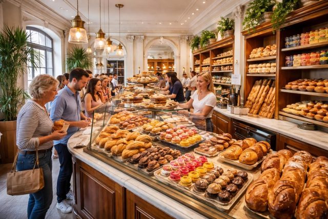 Visite guidée de la meilleure boulangerie pâtisserie au centre de Bordeaux : un délice pour vos papilles découvrez la visite guidée de la meilleure boulangerie pâtisserie au cœur de bordeaux et laissez-vous tenter par des délices gourmands qui raviront toutes vos papilles.
